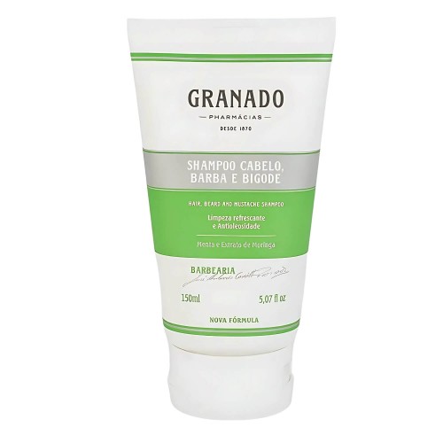 Shampoo para Cabelo, Barba e Bigode Granado 150ml