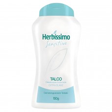 Talco Perfumado Herbíssimo Sensitive Extra Suave 100g