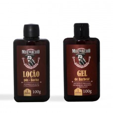 Kit Gel de Barbear + Loção Pós Barba - Muchacho Classic
