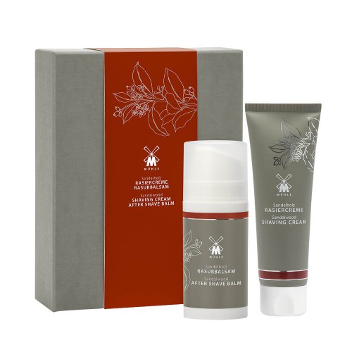 Kit Muhle Creme de Barbear + Balsámo Pós Barba Sândalo