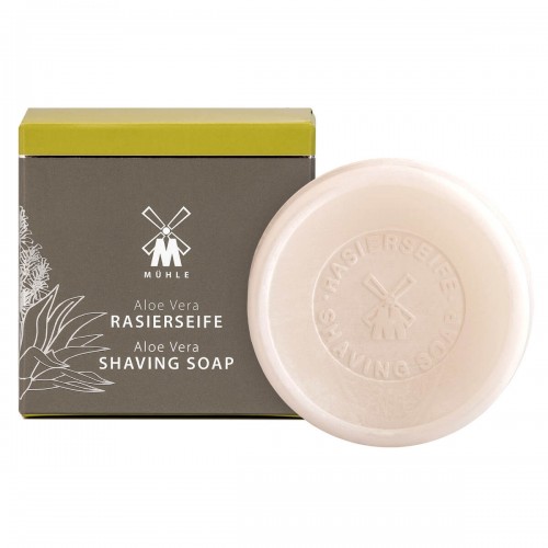 Sabão De Barbear Muhle Aloe Vera Refil 65g - Pele Sensível Sabão De Barbear Muhle Aloe Vera Refil 65g - Pele Sensível