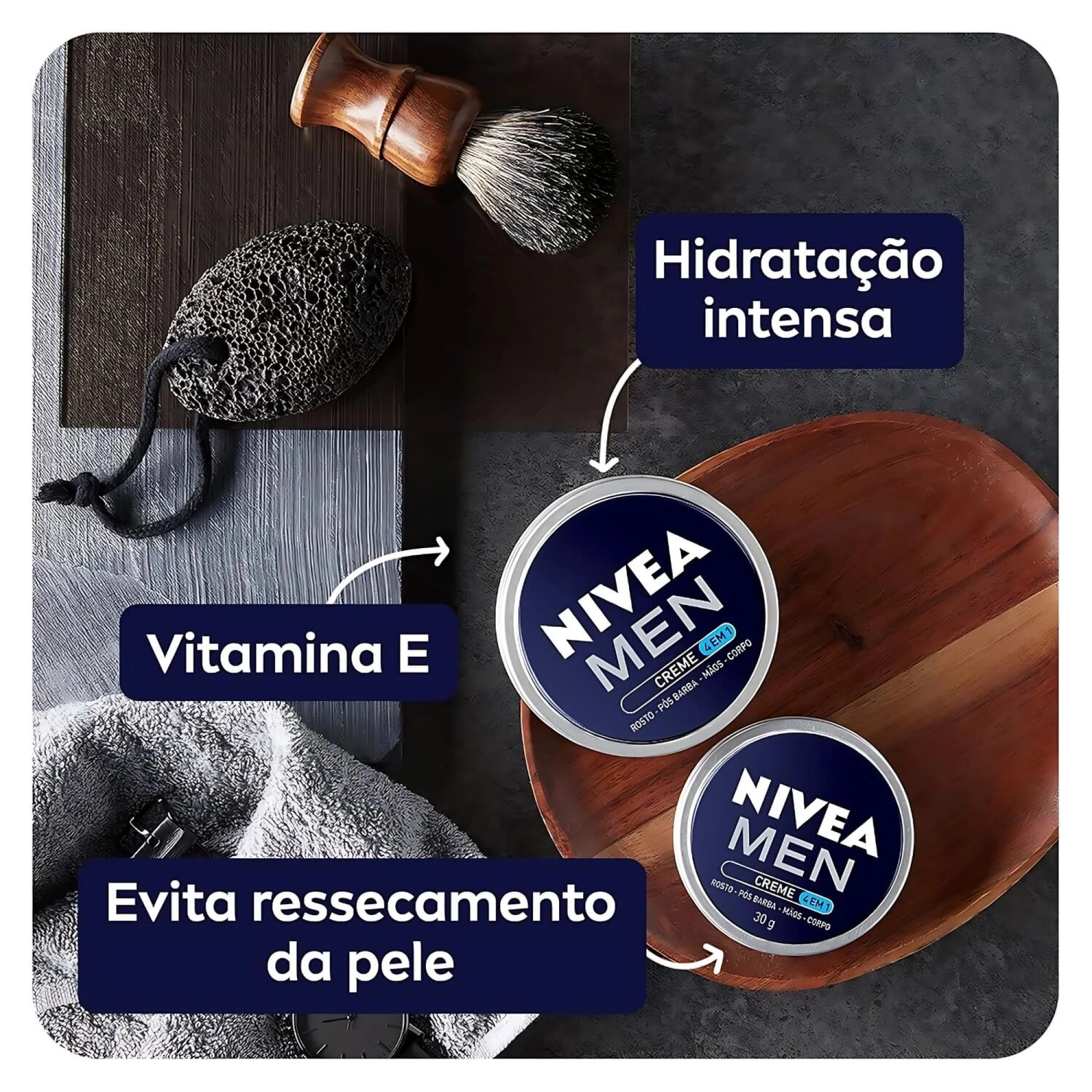 Creme 4 em 1 Nivea Men