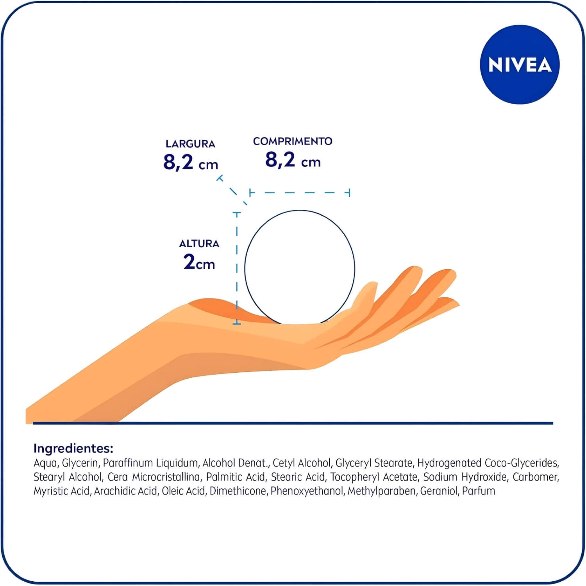 Aplicação do Creme Nivea Men