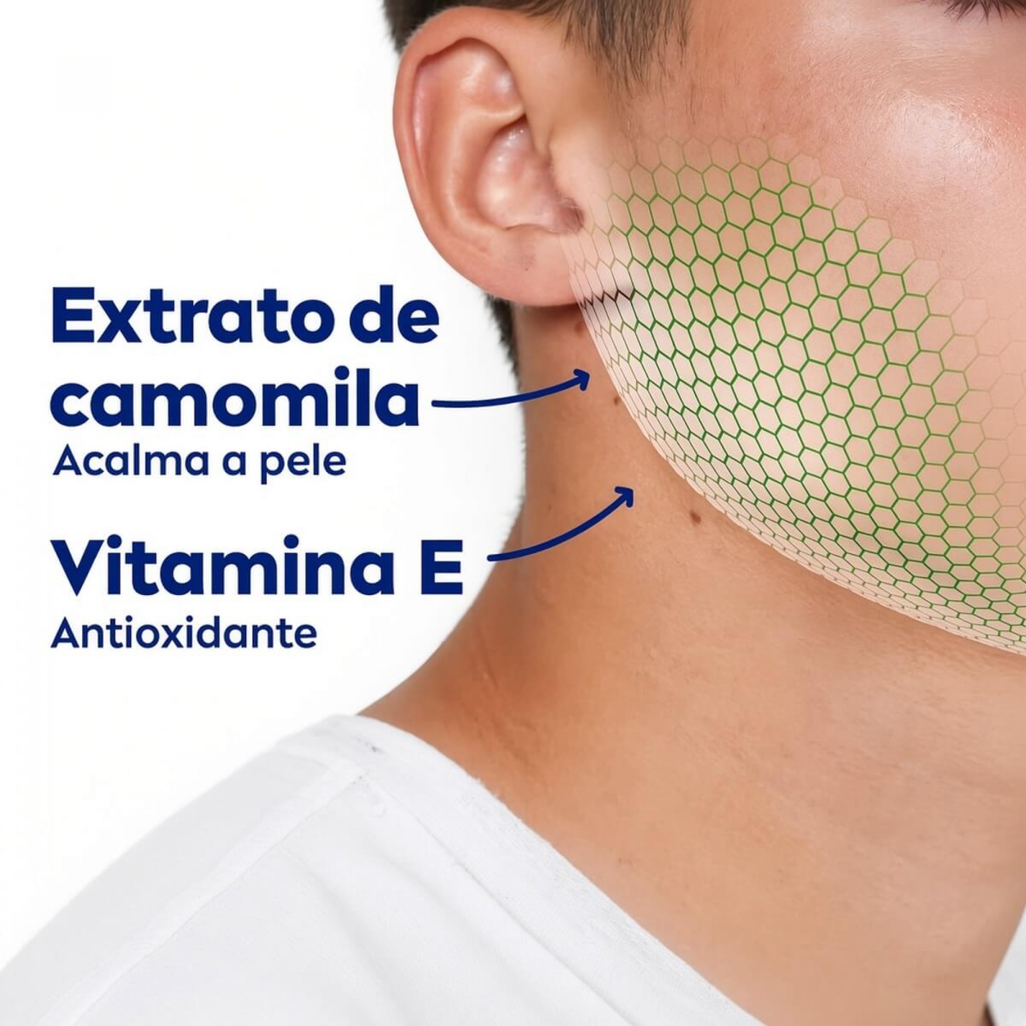 Kit Nivea Men: Espuma de Barbear Sensitive e Pós-Barba 4 em 1 Kit Nivea Men: Espuma de Barbear Sensitive e Pós-Barba 4 em 1