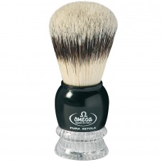 Pincel De Barbear Omega Pura Cerda Efeito Texugo 10275