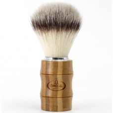 Pincel De Barbear Omega Fibras Sintéticas Hi-Brush 46831 Efeito Texugo