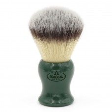 Pincel De Barbear Omega Fibras Sintéticas Hi-Brush 46905 Efeito Texugo
