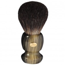 Pincel De Barbear Omega Texugo Preto Black Badger 6225