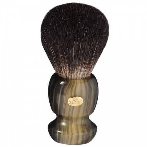 Pincel De Barbear Omega Texugo Preto Black Badger 6225