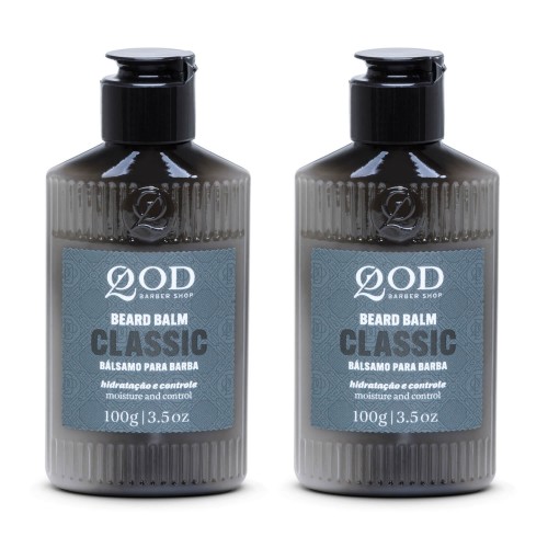 Balm Para Barba - Beard Balm Classic QOD Barber Shop 100g - 2un