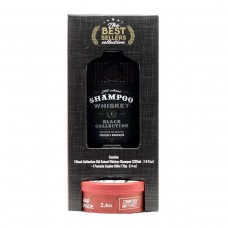 Kit Shampoo Whiskey 220ml e Pomada Killer Alta Fixação 70g QOD Barber Shop