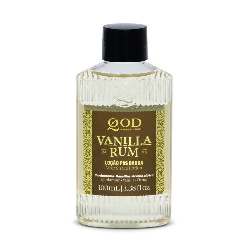Loção Pós Barba QOD BARBER SHOP Vanilla Rum 100ml