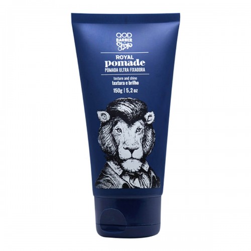 Pomada Capilar Ultra Fixadora Royal Pomade 150g - QOD Barber Shop