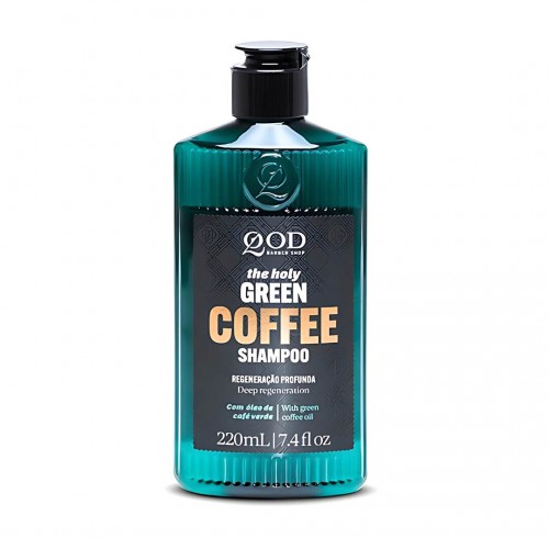 Shampoo QOD Green Coffee Energizante e Limpeza Diária 220ml
