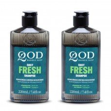 Kit 2 Shampoos QOD The Daily Fresh Controle de Oleosidade 220ml