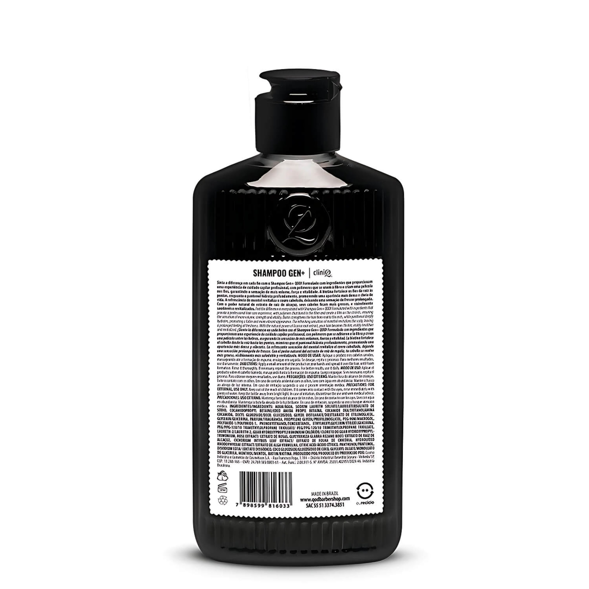 Shampoo Fortalecedor dos fios GEN+ 220ml-QOD BARBER SHOP