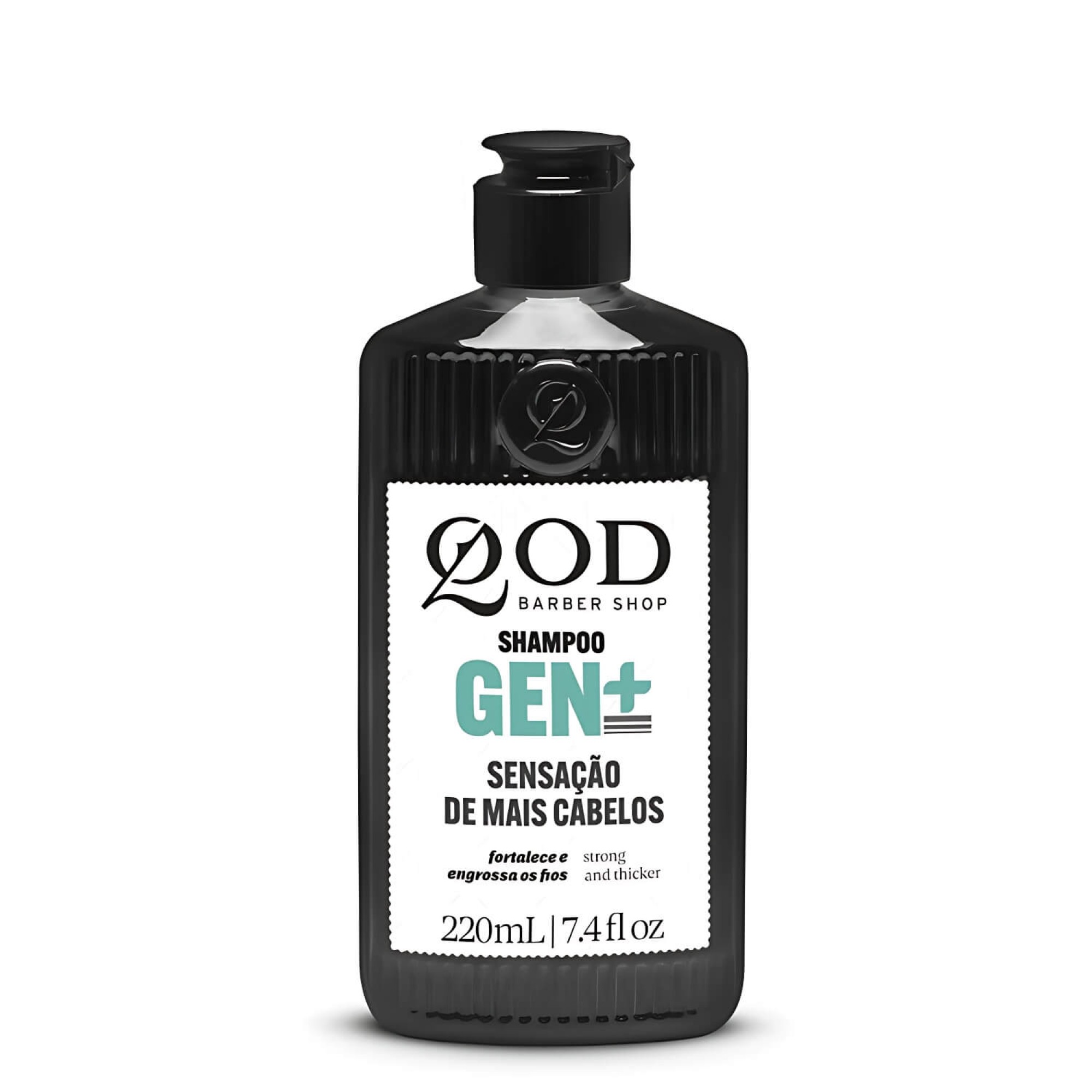 Shampoo Fortalecedor dos fios GEN+ 220ml-QOD BARBER SHOP - 2 unidades Shampoo Fortalecedor dos fios GEN+ 220ml-QOD BARBER SHOP - 2 unidades