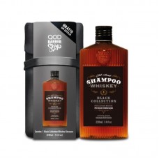 Shampoo Qod para Barba e Cabelo - Proteção e Hidratação Old School WHISKEY + Estojo Grátis