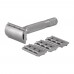 Aparelho De Barbear - Safety Razor Rockwell 6S Aço Inoxidável