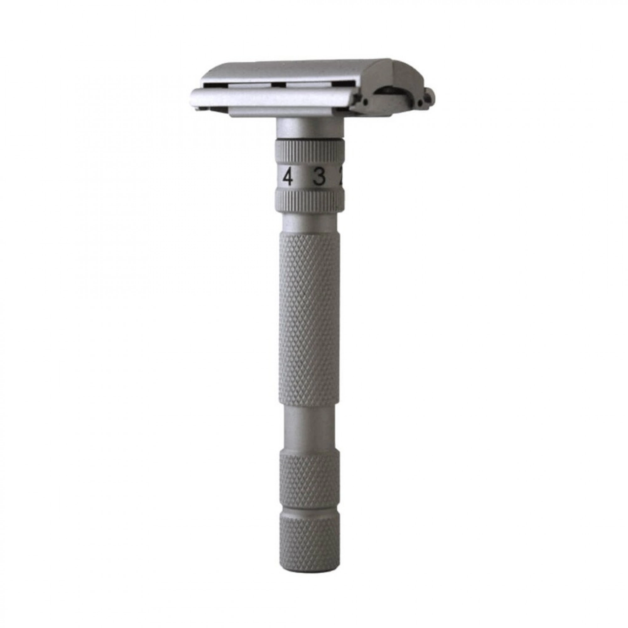Aparelho De Barbear - Safety Razor Rockwell Model T2 Ajustável Aço