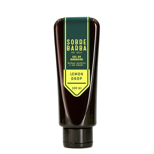 Gel de Barbear Sobrebarba Lemon Drop 100ml