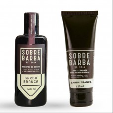 Kit para Barba - Shampoo e Condicionador Barba Branca Sobrebarba