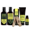 Kit Barba Completo Sobrebarba 5 Itens + Pente - Lemon Drop