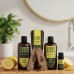 Kit Para Barba Sobrebarba Lemon Drop - Shampoo + Balm + Óleo + Esfoliante + Pente