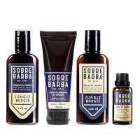 Kit para Barba Quarteto SOBREBARBA - Shampoo + Balm + Condicionador + Óleo de Barba Jungle Boogie