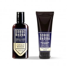 Kit SOBREBARBA Shampoo e Condicionador para Barba Jungle Boogie