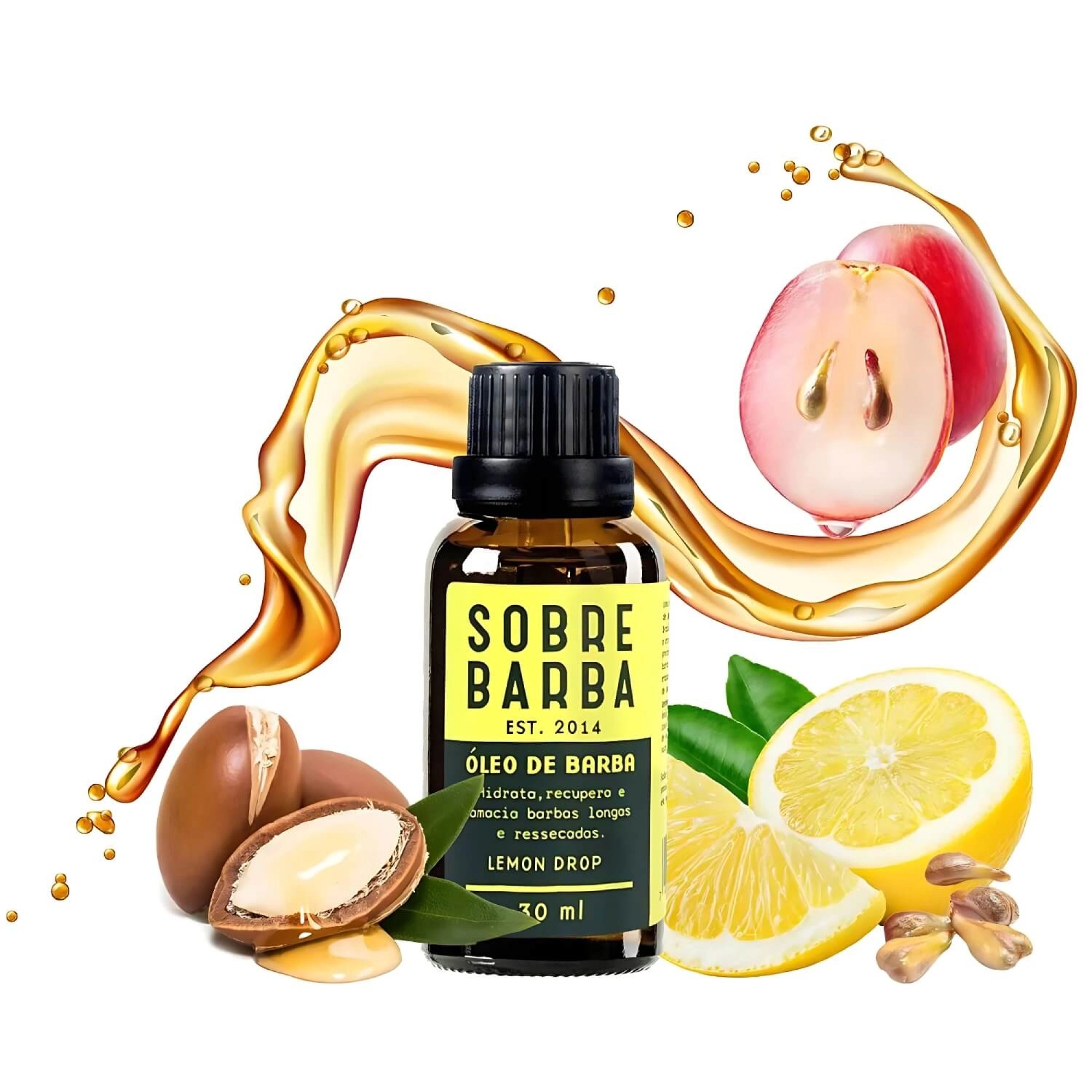 Óleo para Barba Lemon Drop
