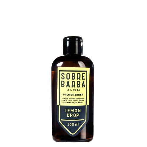 Balm de Barba Sobrebarba Lemon Drop 100ml Pra Viagem