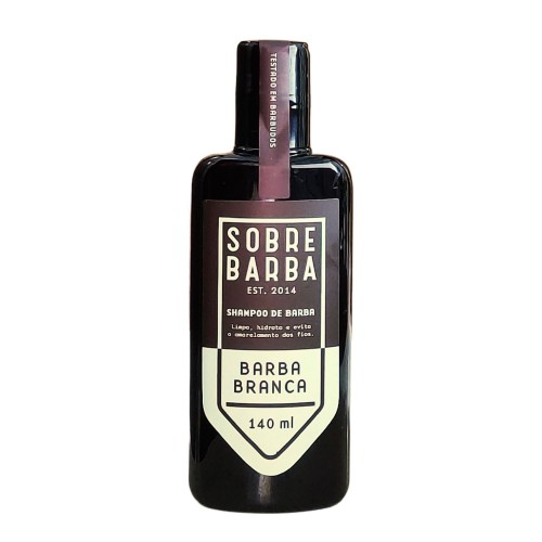 Shampoo para Barba Branca Sobrebarba 140ml