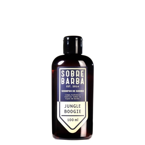 Shampoo de Barba Sobrebarba Jungle Boogie 100ml Pra Viagem