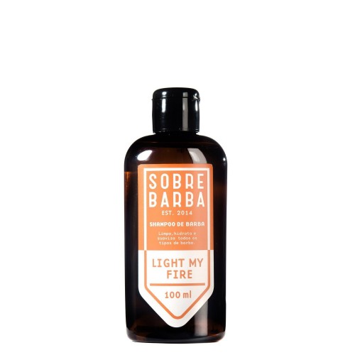 Shampoo de Barba Sobrebarba Light My Fire 100ml Pra Viagem