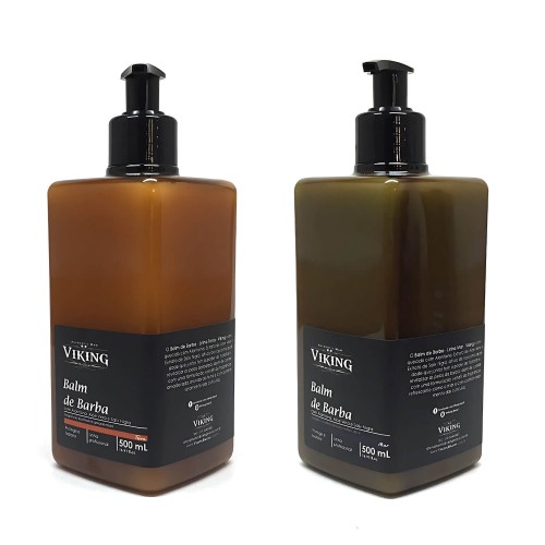 Balm para Barba Viking Terra e Mar 500ml Profissional