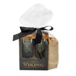 Kit Barbear Presente Gel de Barbear + Gel Pós-Barba + Toalha Viking